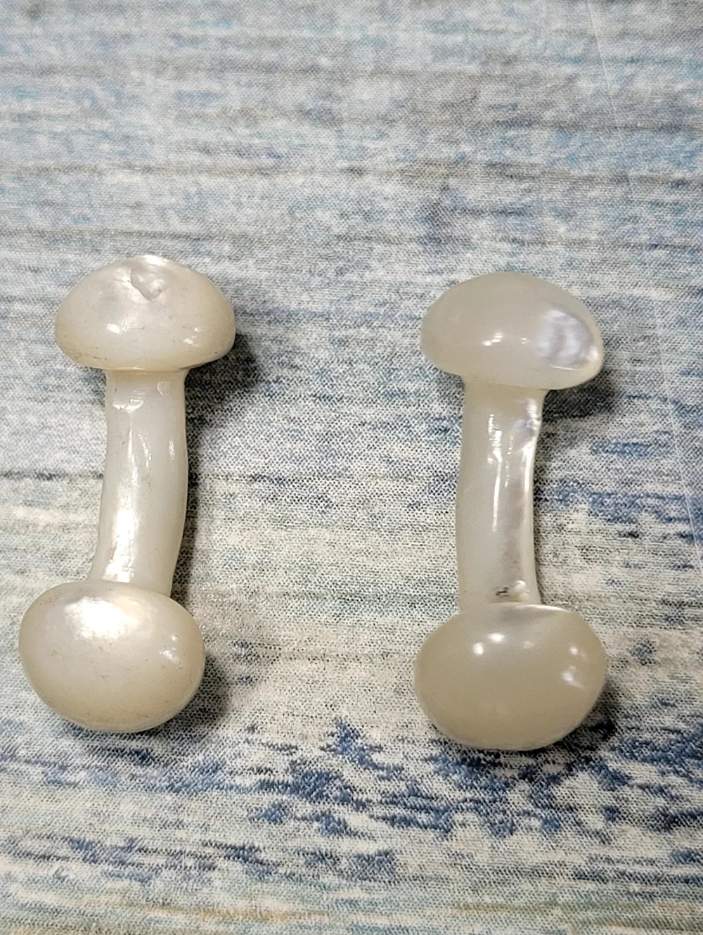 Mother of Pearl Cufflinks.